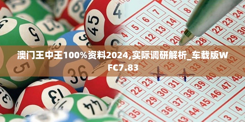 澳门王中王100%资料2024,实际调研解析_车载版WFC7.83