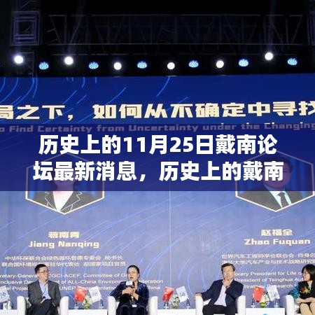 揭秘历史上的戴南论坛最新消息，十一月二十五日深度解读与影响