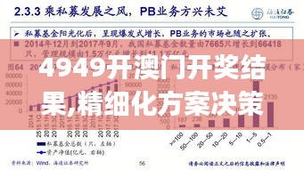 4949开澳门开奖结果,精细化方案决策_见证版USU7.91
