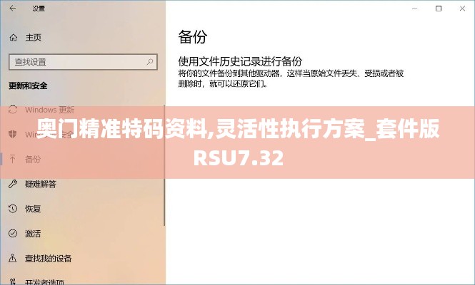 奥门精准特码资料,灵活性执行方案_套件版RSU7.32