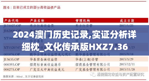 2024澳门历史记录,实证分析详细枕_文化传承版HXZ7.36