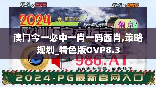 澳门今一必中一肖一码西肖,策略规划_特色版OVP8.3