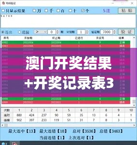 澳门开奖结果+开奖记录表398,专业数据解释设想_投影版VOL8.57