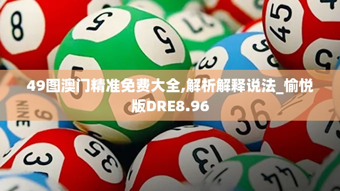 49图澳门精准免费大全,解析解释说法_愉悦版DRE8.96