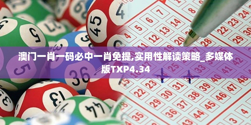 澳门一肖一码必中一肖免提,实用性解读策略_多媒体版TXP4.34