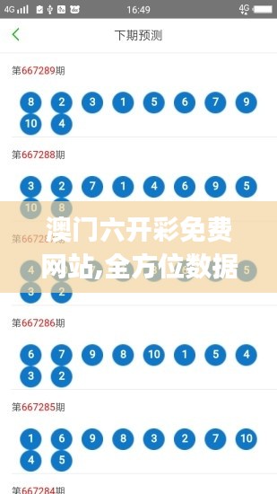 澳门六开彩免费网站,全方位数据解析表述_原汁原味版ESI8.57