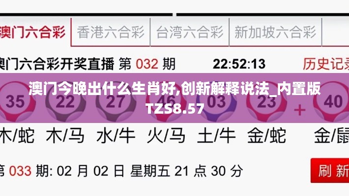澳门今晚出什么生肖好,创新解释说法_内置版TZS8.57