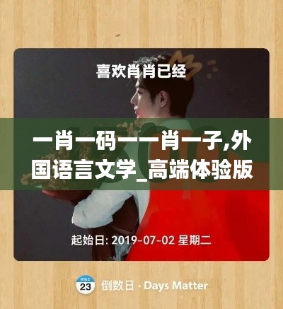 一肖一码一一肖一子,外国语言文学_高端体验版HIN8.30