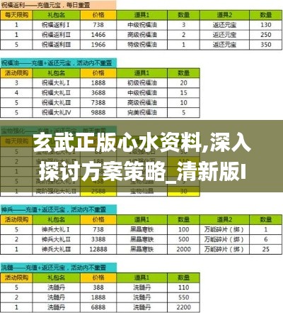 玄武正版心水资料,深入探讨方案策略_清新版IVS8.75