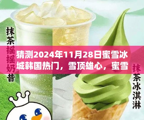 蜜雪冰城韩国市场展望，雪顶雄心与变化之舞，励志篇章开启于2024年11月28日
