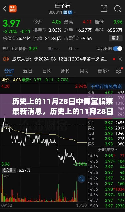 历史上的11月28日中青宝股票动态与励志故事，变化铸就自信与成就之路