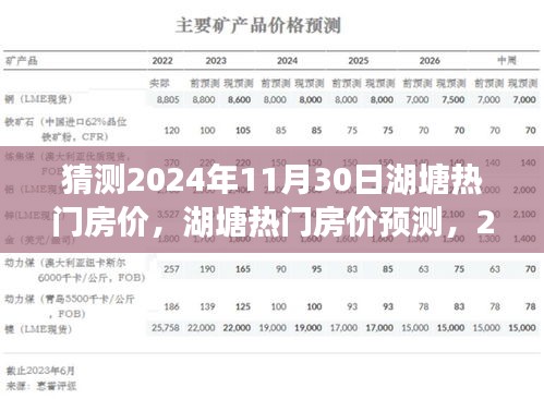 湖塘热门房价预测与深度分析，揭秘楼市走向至2024年11月30日