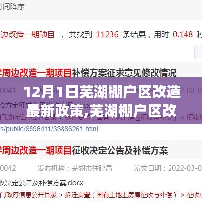 芜湖棚户区改造最新政策解读，内容与影响分析
