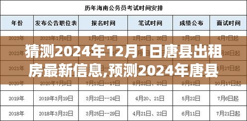 唐县出租房市场最新动态，预测未来趋势与前沿信息指南（2024年）