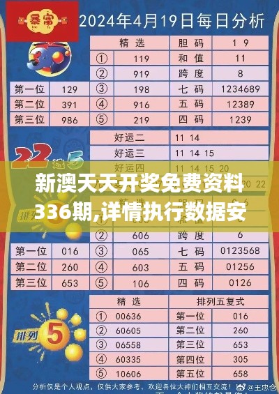 新澳天天开奖免费资料336期,详情执行数据安援_ZUS13.666灵动版