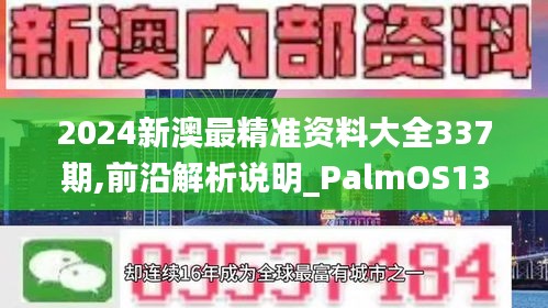 2024新澳最精准资料大全337期,前沿解析说明_PalmOS139.980-1