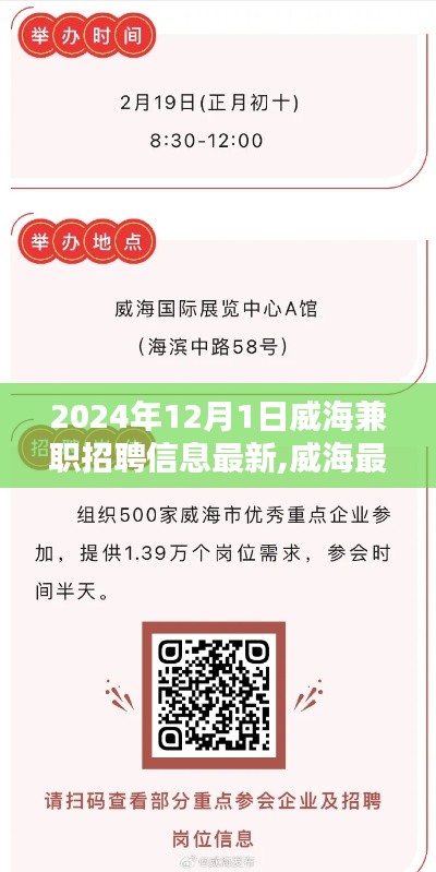 威海兼职招聘信息最新汇总，2024年12月概览