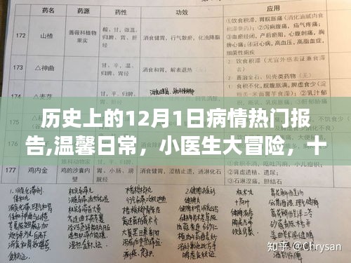 十二月一日，病情报告与友情故事的温馨日常与小医生大冒险
