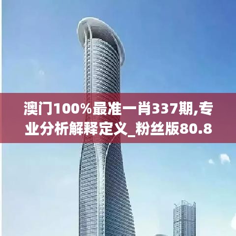 澳门100%最准一肖337期,专业分析解释定义_粉丝版80.867-1