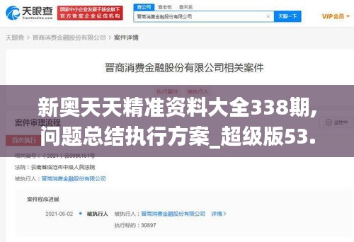 新奥天天精准资料大全338期,问题总结执行方案_超级版53.843-9