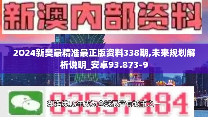 2O24新奥最精准最正版资料338期,未来规划解析说明_安卓93.873-9