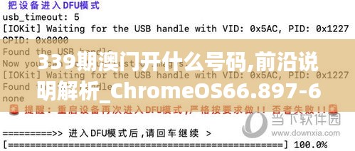 339期澳门开什么号码,前沿说明解析_ChromeOS66.897-6