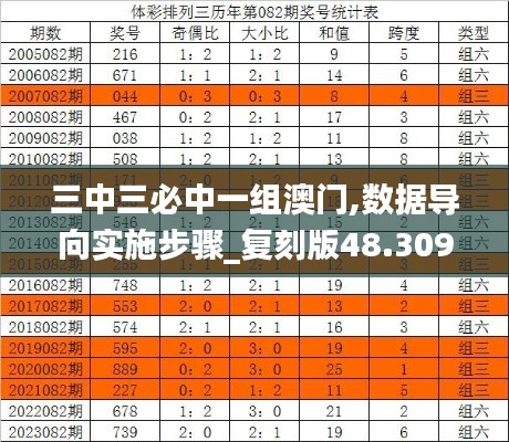 三中三必中一组澳门,数据导向实施步骤_复刻版48.309-5