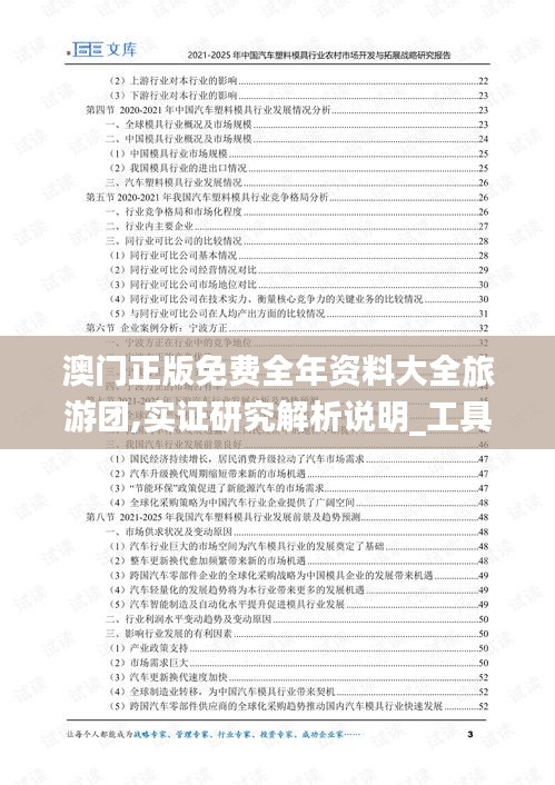 澳门正版免费全年资料大全旅游团,实证研究解析说明_工具版78.417-3