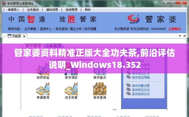 管家婆资料精准正版大全功夫茶,前沿评估说明_Windows18.352