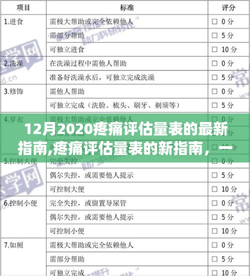 爱与陪伴的温馨之旅，2020年疼痛评估量表最新指南解读