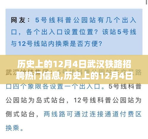 历史上的12月4日武汉铁路招聘盛况揭秘，热门岗位信息一网打尽