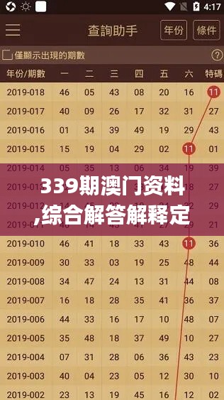 339期澳门资料,综合解答解释定义_tShop76.492