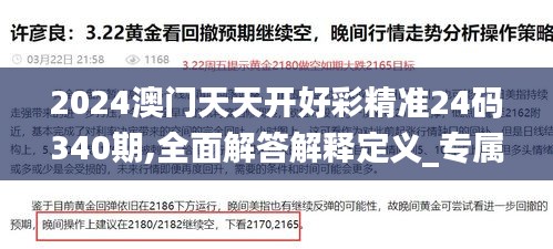 2024澳门天天开好彩精准24码340期,全面解答解释定义_专属款130.890-1