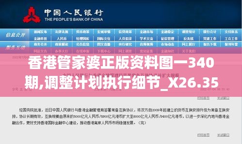 香港管家婆正版资料图一340期,调整计划执行细节_X26.355-8