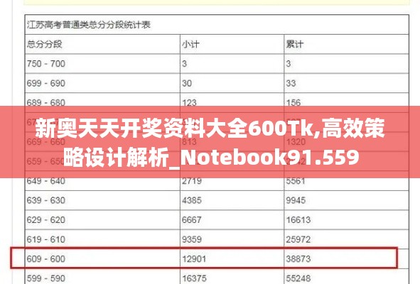 新奥天天开奖资料大全600Tk,高效策略设计解析_Notebook91.559