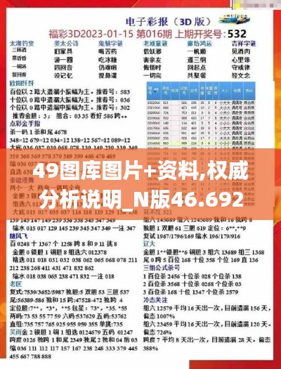 49图库图片+资料,权威分析说明_N版46.692