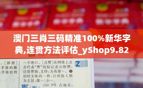 澳门三肖三码精准100%新华字典,连贯方法评估_yShop9.828
