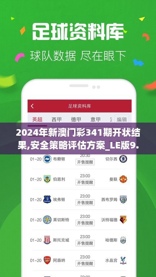2024年新澳门彩341期开状结果,安全策略评估方案_LE版9.342