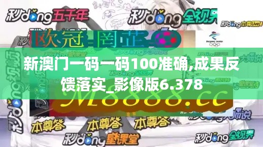 新澳门一码一码100准确,成果反馈落实_影像版6.378
