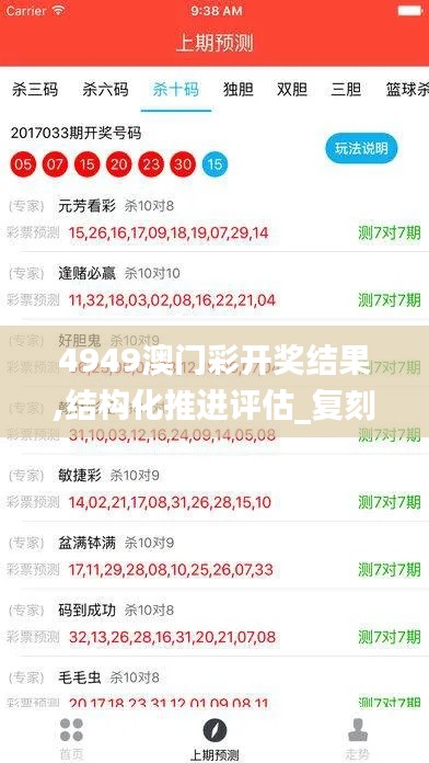 4949澳门彩开奖结果,结构化推进评估_复刻版12.353