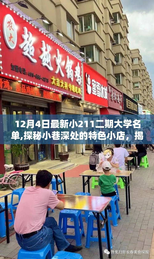 探秘小巷深处的特色小店与最新小211二期大学名单的独特风景揭秘