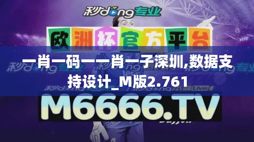 一肖一码一一肖一子深圳,数据支持设计_M版2.761