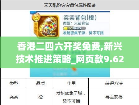 香港二四六开奖免费,新兴技术推进策略_网页款9.620