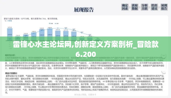 雷锋心水主论坛网,创新定义方案剖析_冒险款6.200