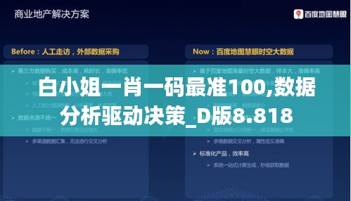 白小姐一肖一码最准100,数据分析驱动决策_D版8.818