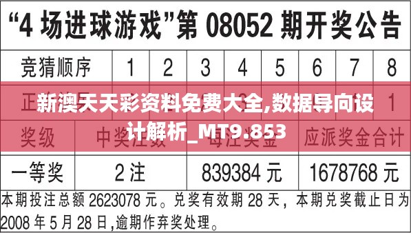 新澳天天彩资料免费大全,数据导向设计解析_MT9.853