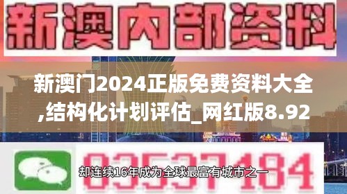 新澳门2024正版免费资料大全,结构化计划评估_网红版8.921