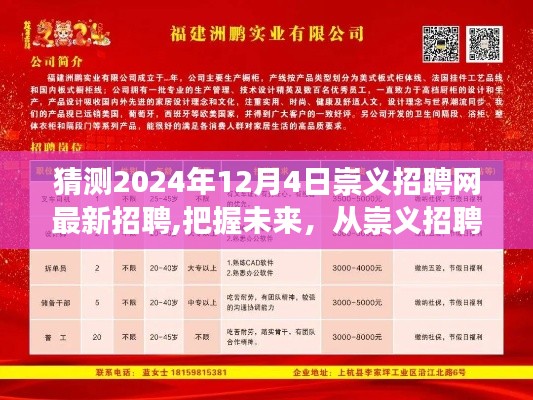 把握未来，从崇义招聘网启航，2024年12月4日最新招聘展望与励志之旅