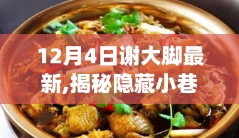 揭秘谢大脚特色小吃店，最新独家美食天堂，隐藏小巷的神秘佳肴