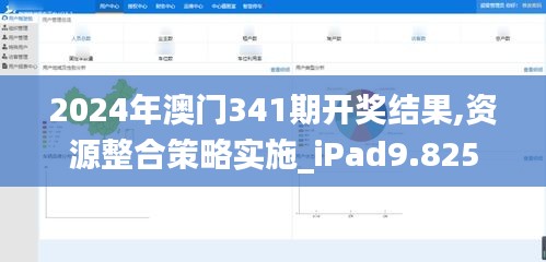 2024年澳门341期开奖结果,资源整合策略实施_iPad9.825